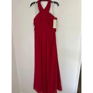 Red formal dress nwt size 18